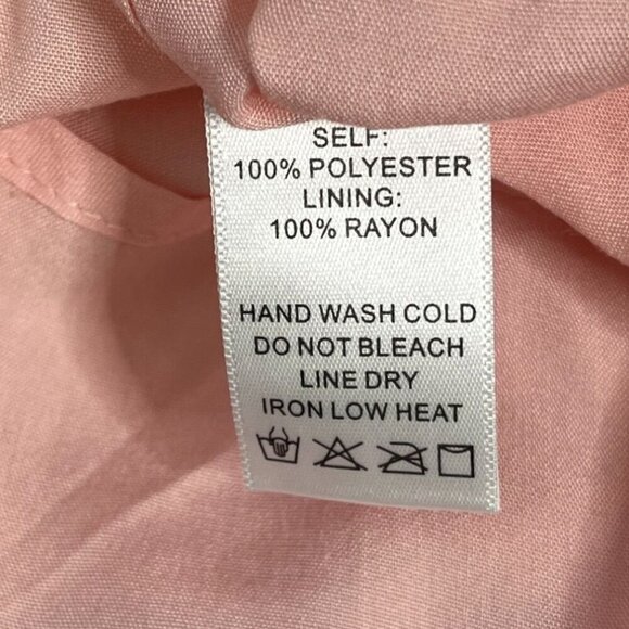 ee:some Pink Floral One Shoulder Midi Dress NWT Size M - Picture 10 of 12